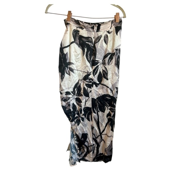 ALL SAINTS Carla Silk Blend Jackie Midi Skirt - Picture 2 of 9
